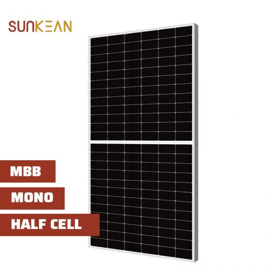 Panneau solaire demi-coupé 550W 182mm taille de cellule
