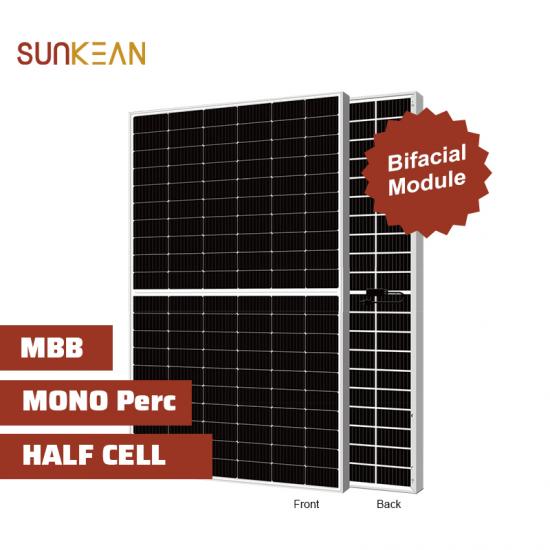 182 Double sided 455W solar panel