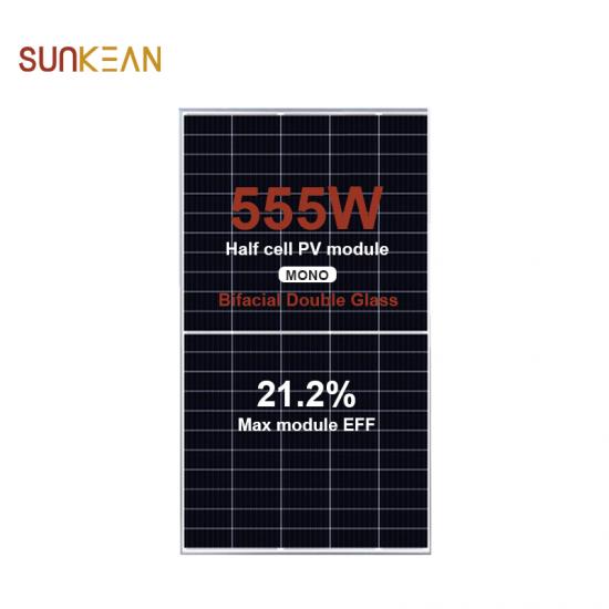 Panneau solaire biface 210 555W
