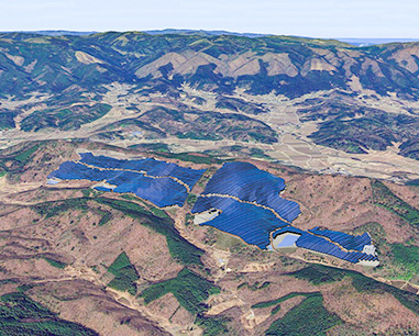  Pacifico énergie Iwaki Mega projet solaire (42,3 MW) au Japon