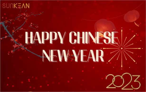 Avis de vacances pour le Nouvel An chinois 2023